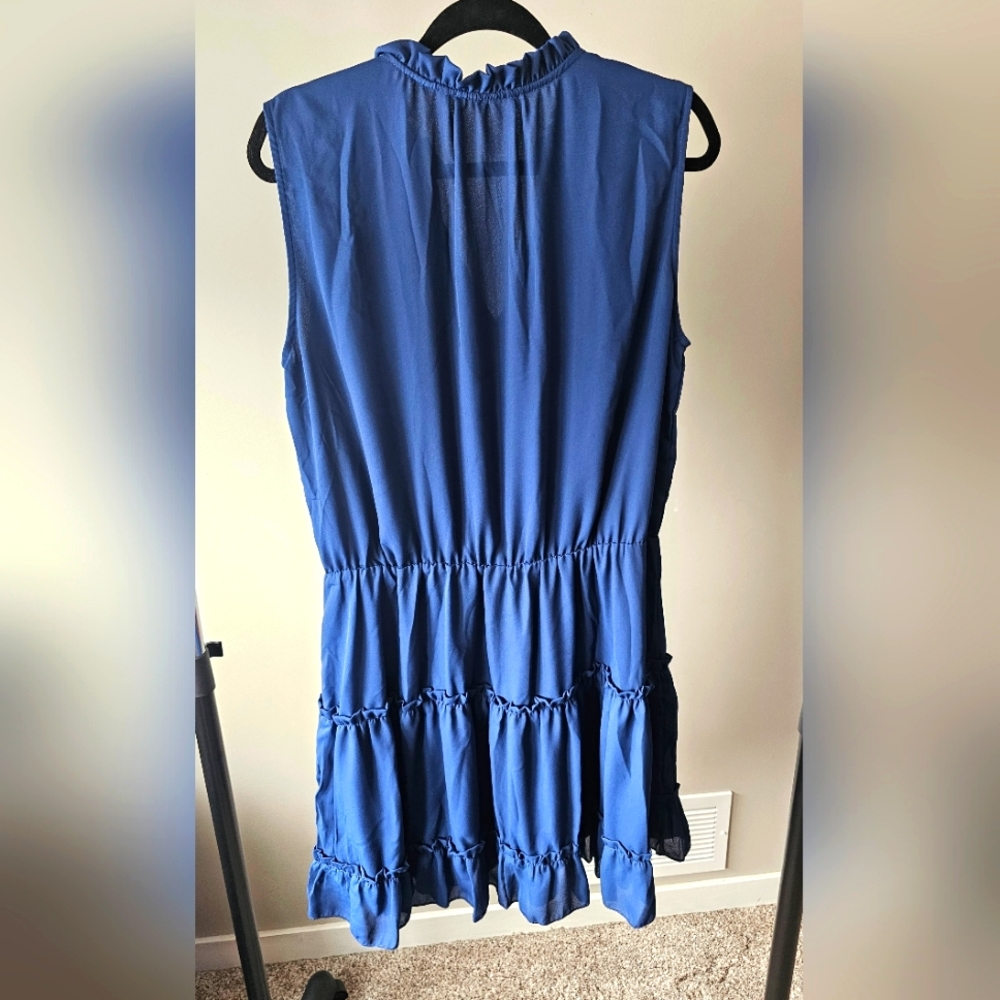 Sleeveless Ruffle Dress - Picture 3 of 3